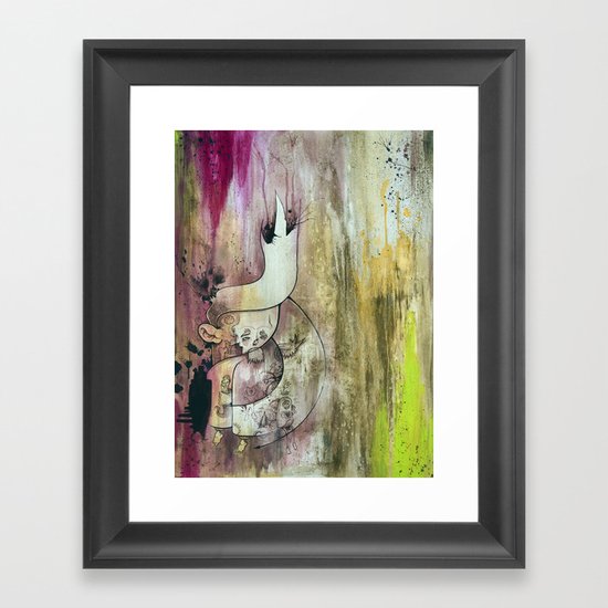 Purple Heart In Times of Peace Framed Art Print