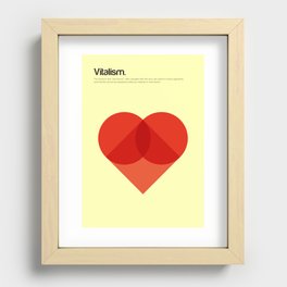 Vitalism Recessed Framed Print