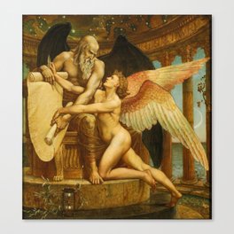 The Roll of Fate by Walter Crane Canvas Print