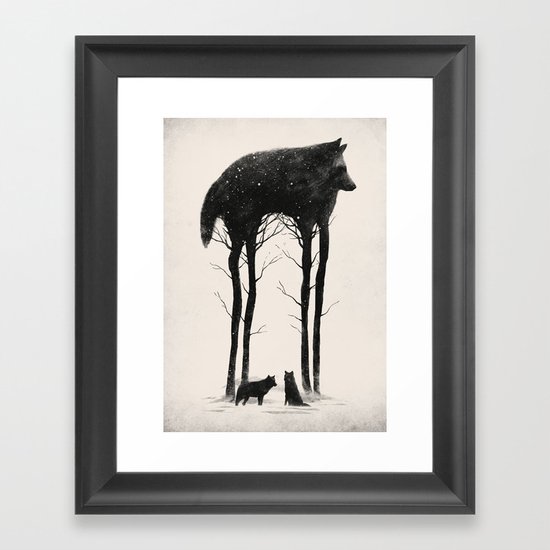 Standing Tall Framed Art Print