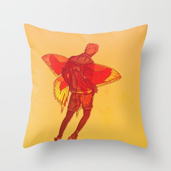 You Should Treat Your Muse Like A Fairy Throw Pillow
