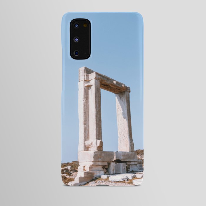 Ancient Portara in Greece | Summer Travel Photography Android Case