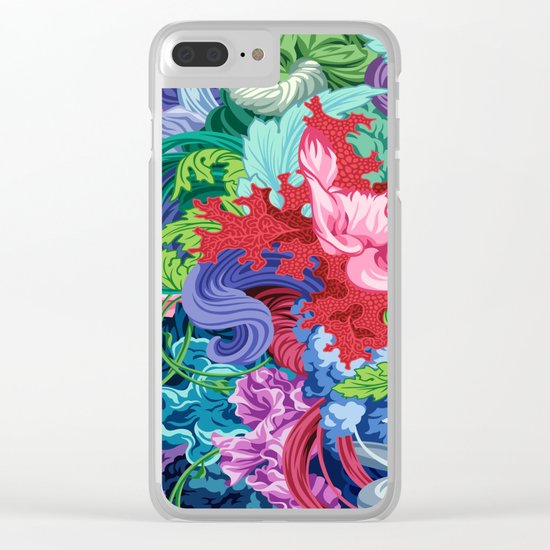Abundantia Clear iPhone Case