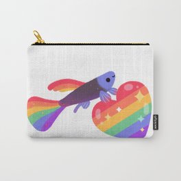 Rainbow guppy 7 Carry-All Pouch