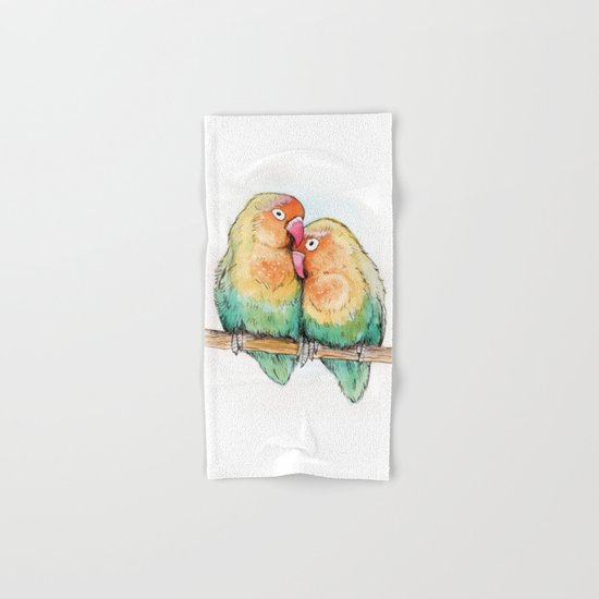 love birds Hand & Bath Towel