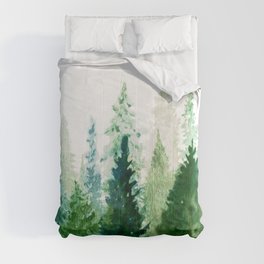 Pine Trees 2 Comforter