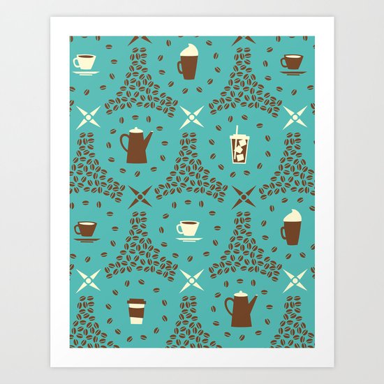 Coffee Hour Art Print
