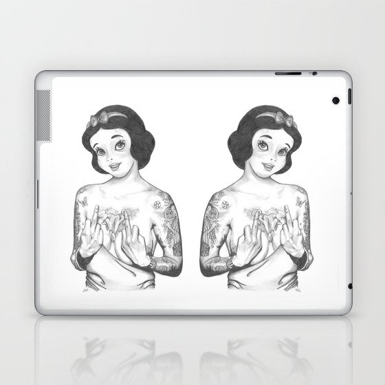 Bad Snow White Laptop & iPad Skin