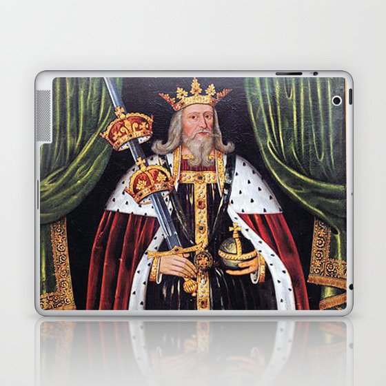 King Edward III of England Laptop & iPad Skin