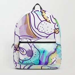 Sexy Orchid Backpack | Digital, Holiday, Flower, Lila, Painting, Purple, Gift, Watercolor, Venezuela, Orchid 