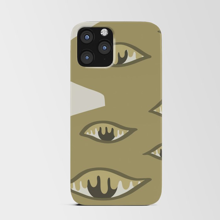 The crying eyes 7 iPhone Card Case