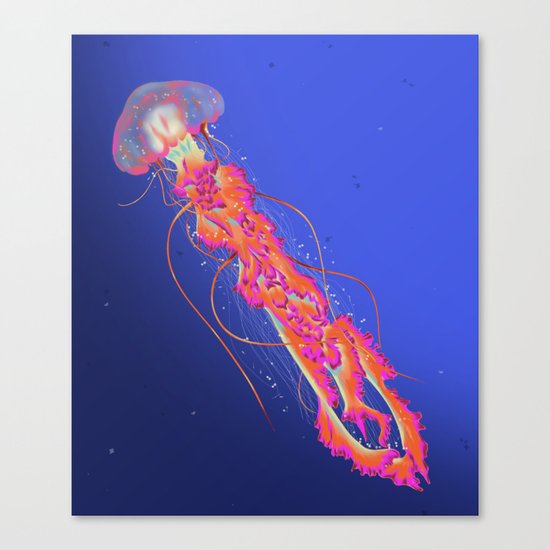 Jellyfish Canvas Print