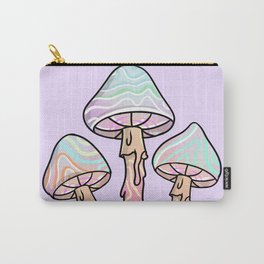 Pastel Goth Dripping Mushrooms Pastel Goth Gift Carry-All Pouch