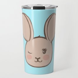 Cute Chu Bunny Travel Mug