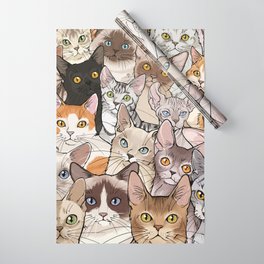 A lot of Cats Wrapping Paper