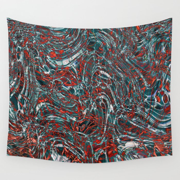 Water Marble Wall Tapestry