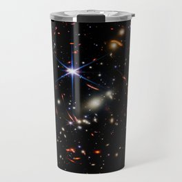dark Galaxies of the Universe Webb's First Deep Field (NIRCam Image)  Travel Mug