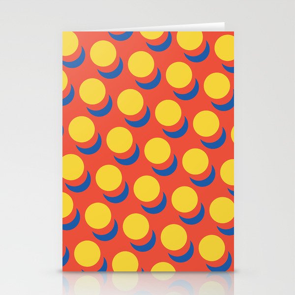 Wanna-Be Roy Lichtenstein Pattern Stationery Cards