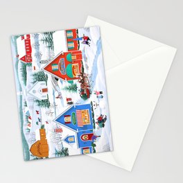 Wintertime in Sugarcreek Stationery Card