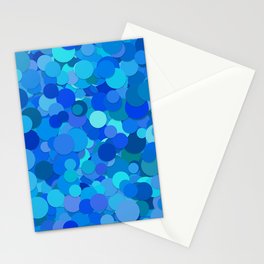 Shades of Blue Stationery Card