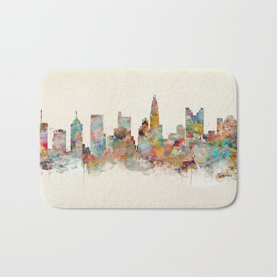 columbus ohio Bath Mat