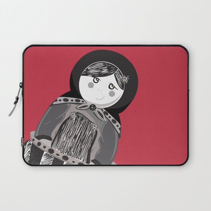 Red Matryoshka Laptop Sleeve