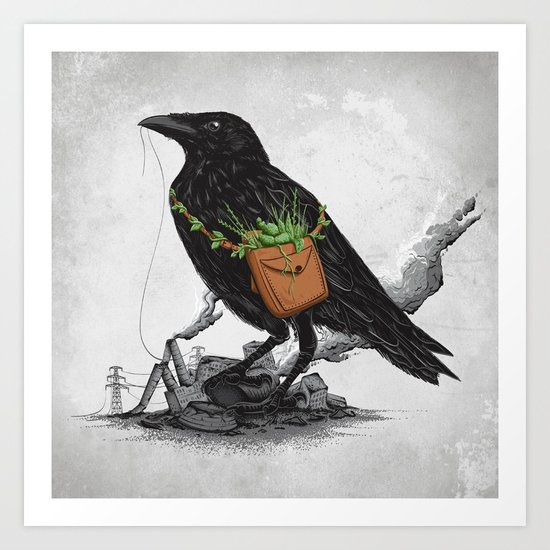 Clean the World III Art Print