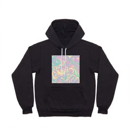 Spill - Pastel Pink, Yellow, Purple and Green  Hoody
