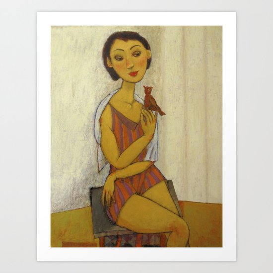 BIRDIE Art Print