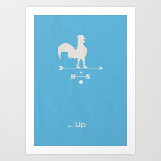 Pixar's UP Art Print
