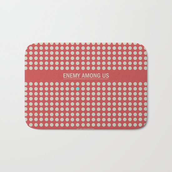 Enemy Among Us I Bath Mat