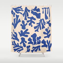 Nordic Matisse Abstract Shower Curtain