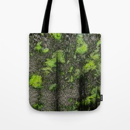 Jungle Glitch Distortion Tote Bag