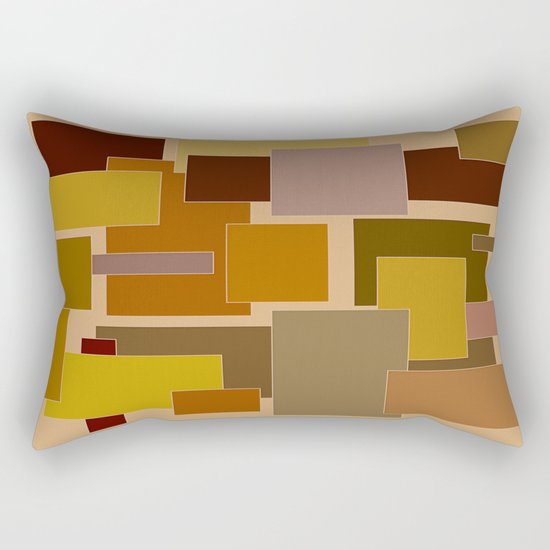 Abstract #383 Rectangular Pillow
