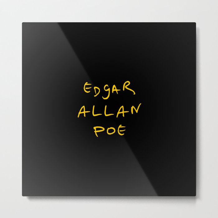 Great american 3 Edgar Allan Poe Metal Print