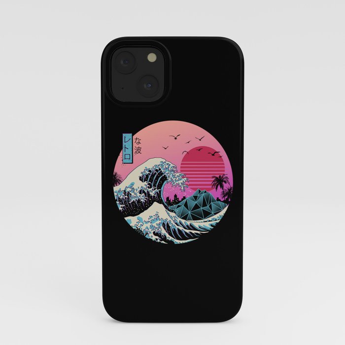The Great Retro Wave Iphone Case By Vincent Trinidad Art Society6