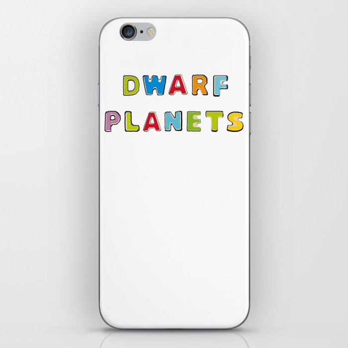 Dwarf Planets Title iPhone Skin