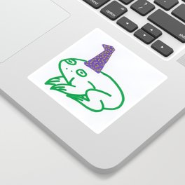 Magical Frog Sticker