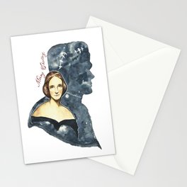 Mary Shelley portrait Stationery Cards