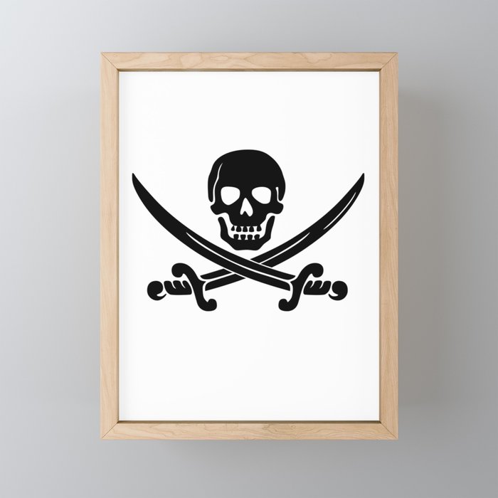 Pirate Framed Mini Art Print