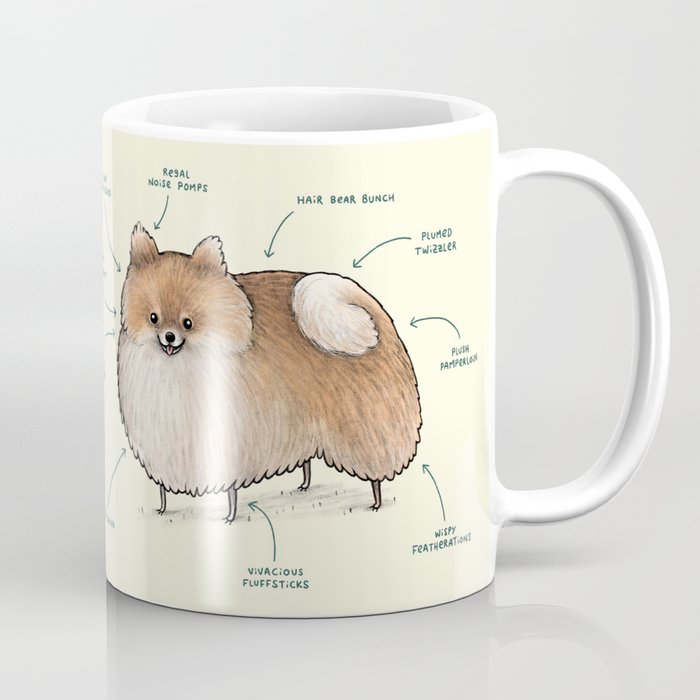 Pomeranian shop coffee mug