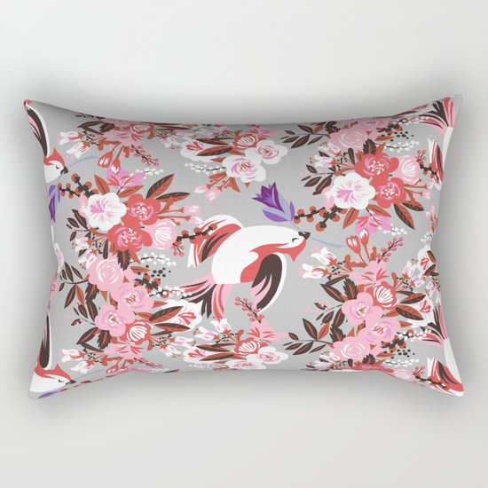 november bird Rectangular Pillow