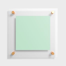 Spearmint Green Floating Acrylic Print