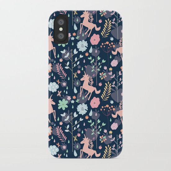 Unicorns in Hesperides iPhone Case