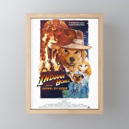 Adventure Dog and the Kennel of Doom Framed Mini Art Print