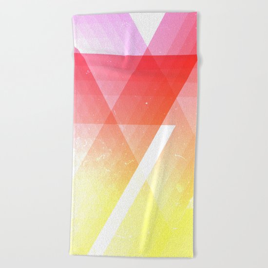 heat meter Beach Towel