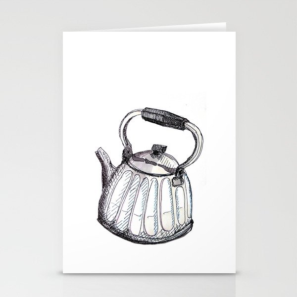 RUSSIAN TEAPOT Stationery Cards