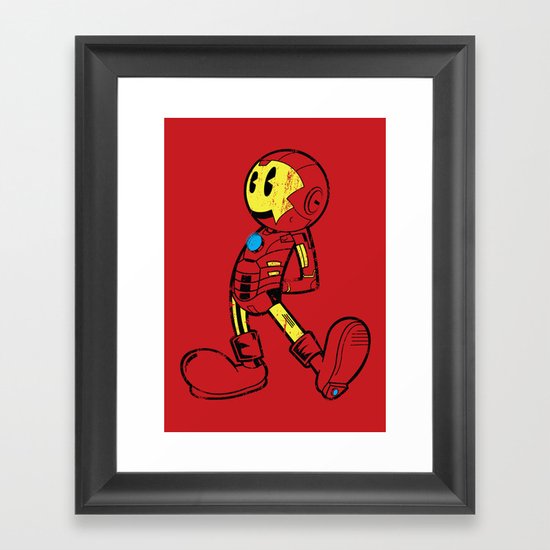 Old School Stark Framed Art Print
