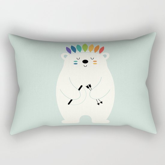 Be Brave Polar Rectangular Pillow