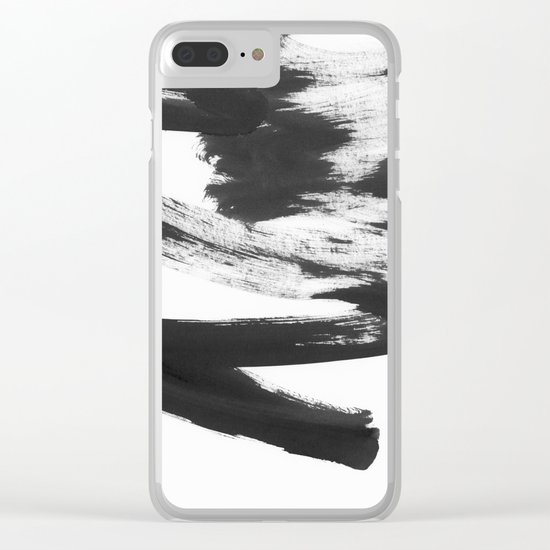 b+w strokes 5 Clear iPhone Case